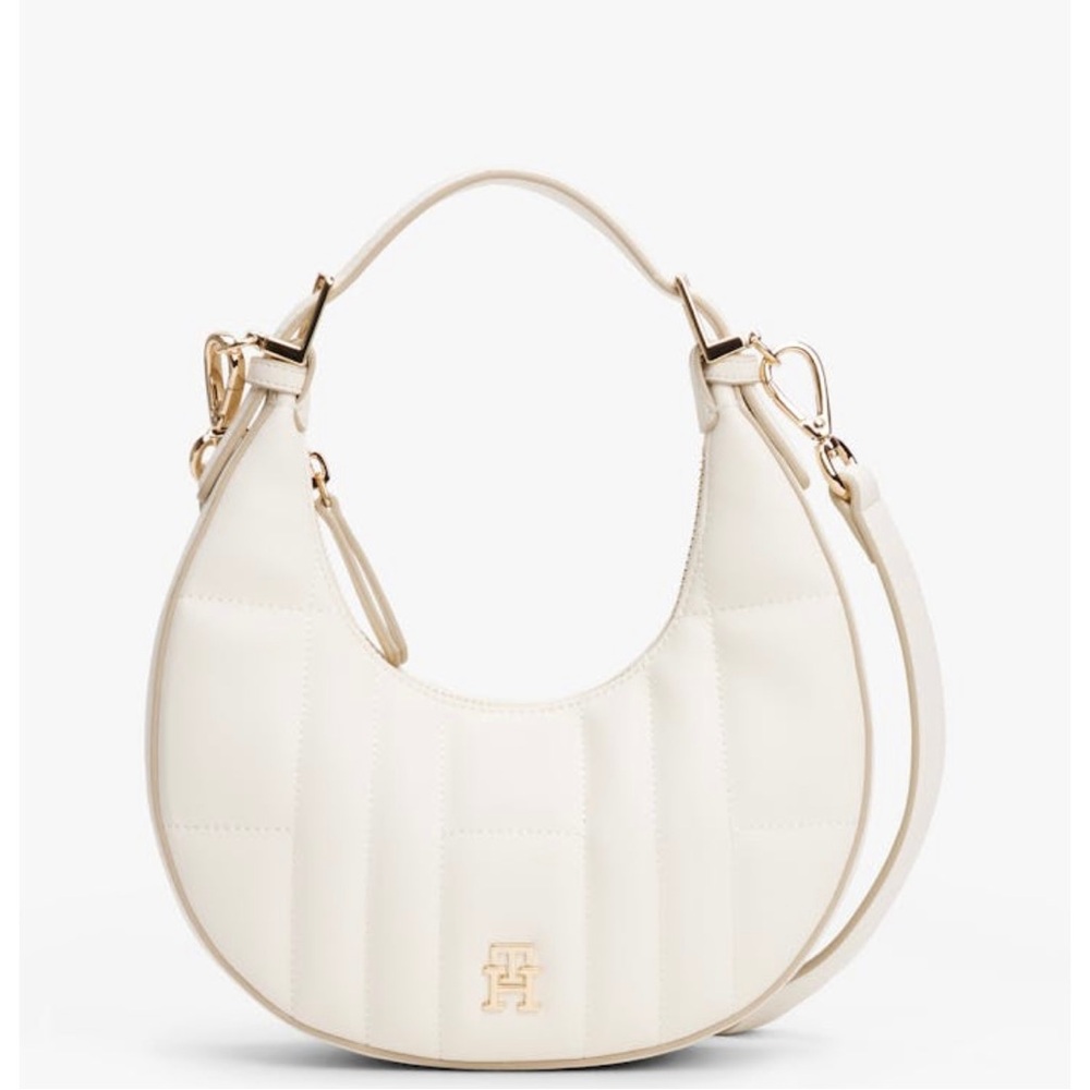 Tommy Hilfiger Ivory Hobo Bag